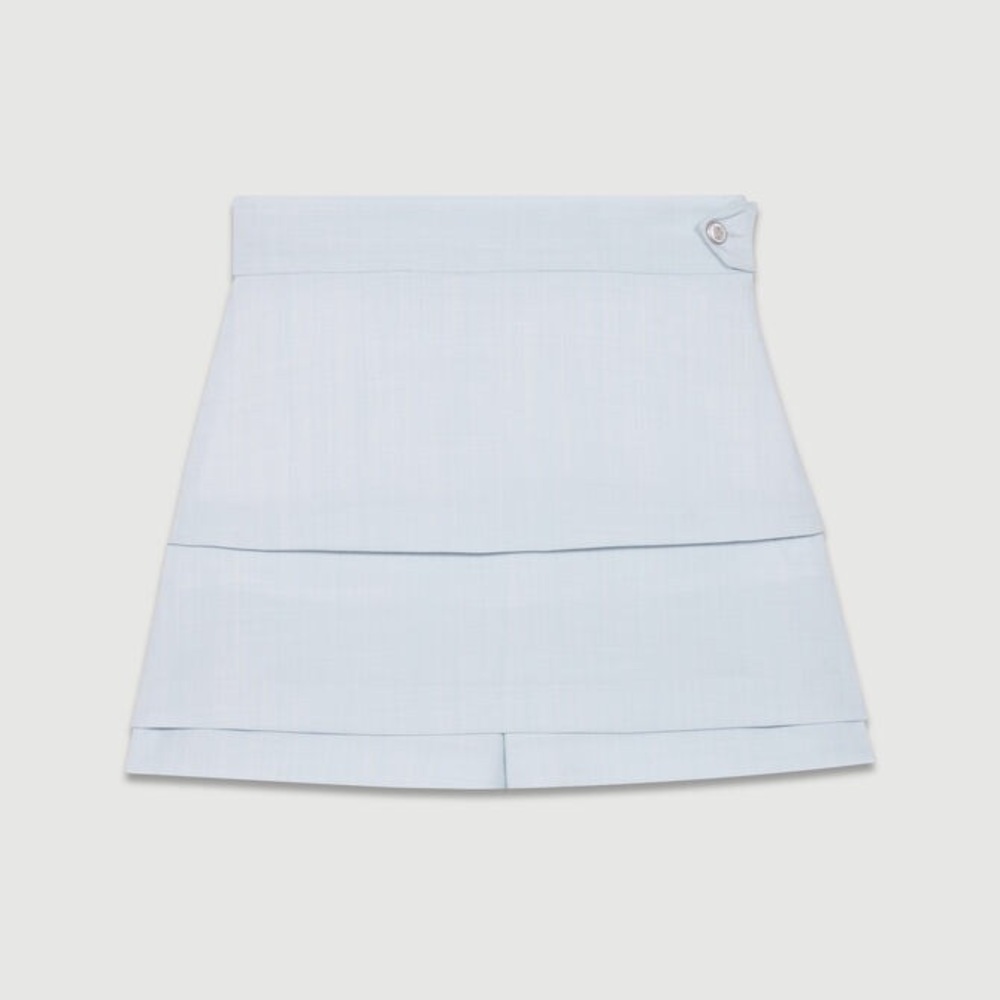 MAJE Trompe-l'oeil Skort (Size FR 38/US 6)